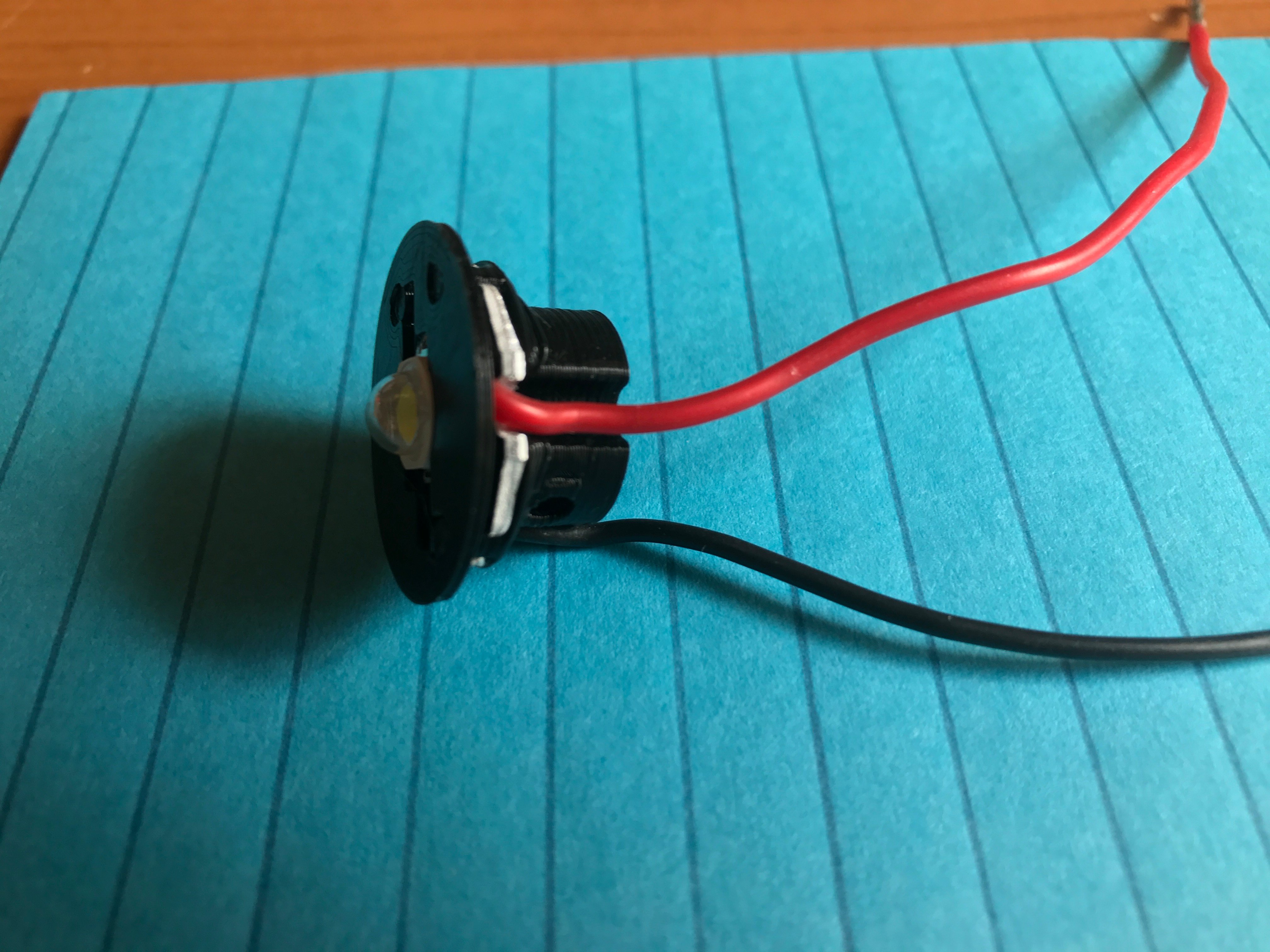 LED Support for Stage-Inspired LED Spotlight