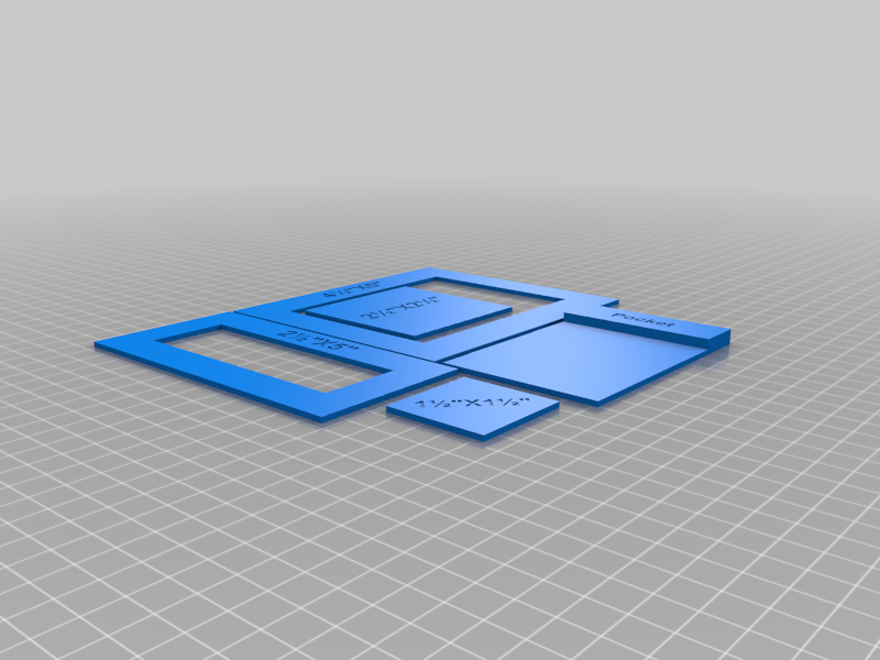 Sewing Cut Template