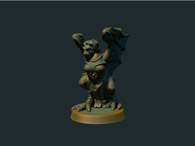 Image of Harpy 28mm (No supports needed)