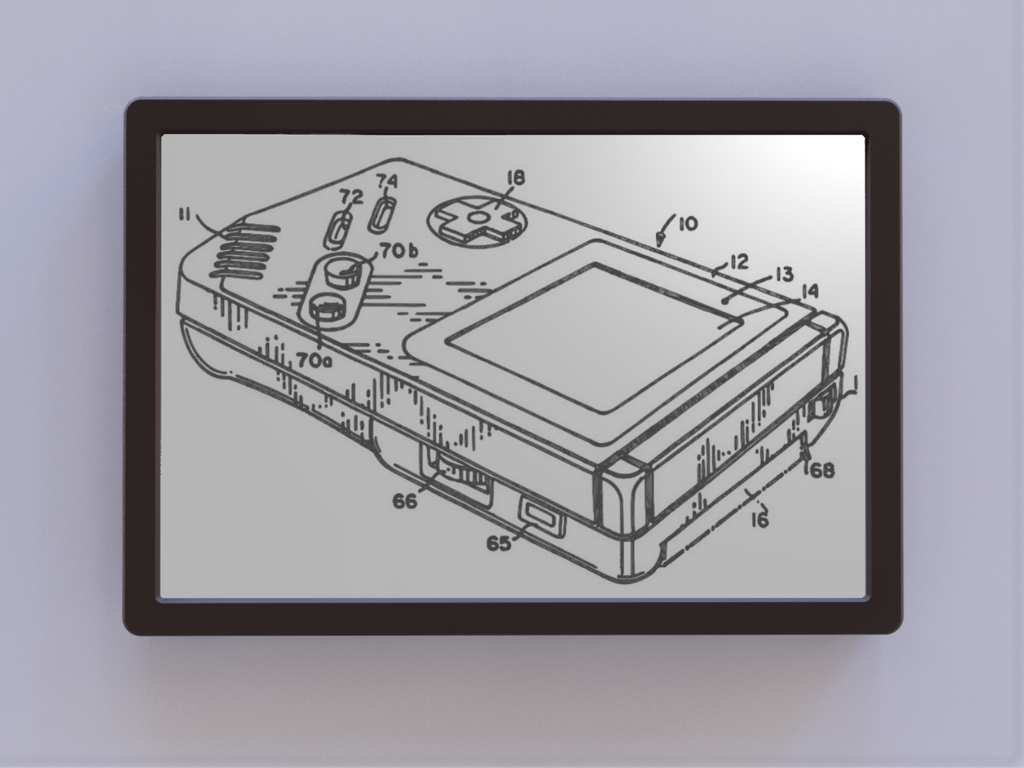 Game Boy Patent Art *