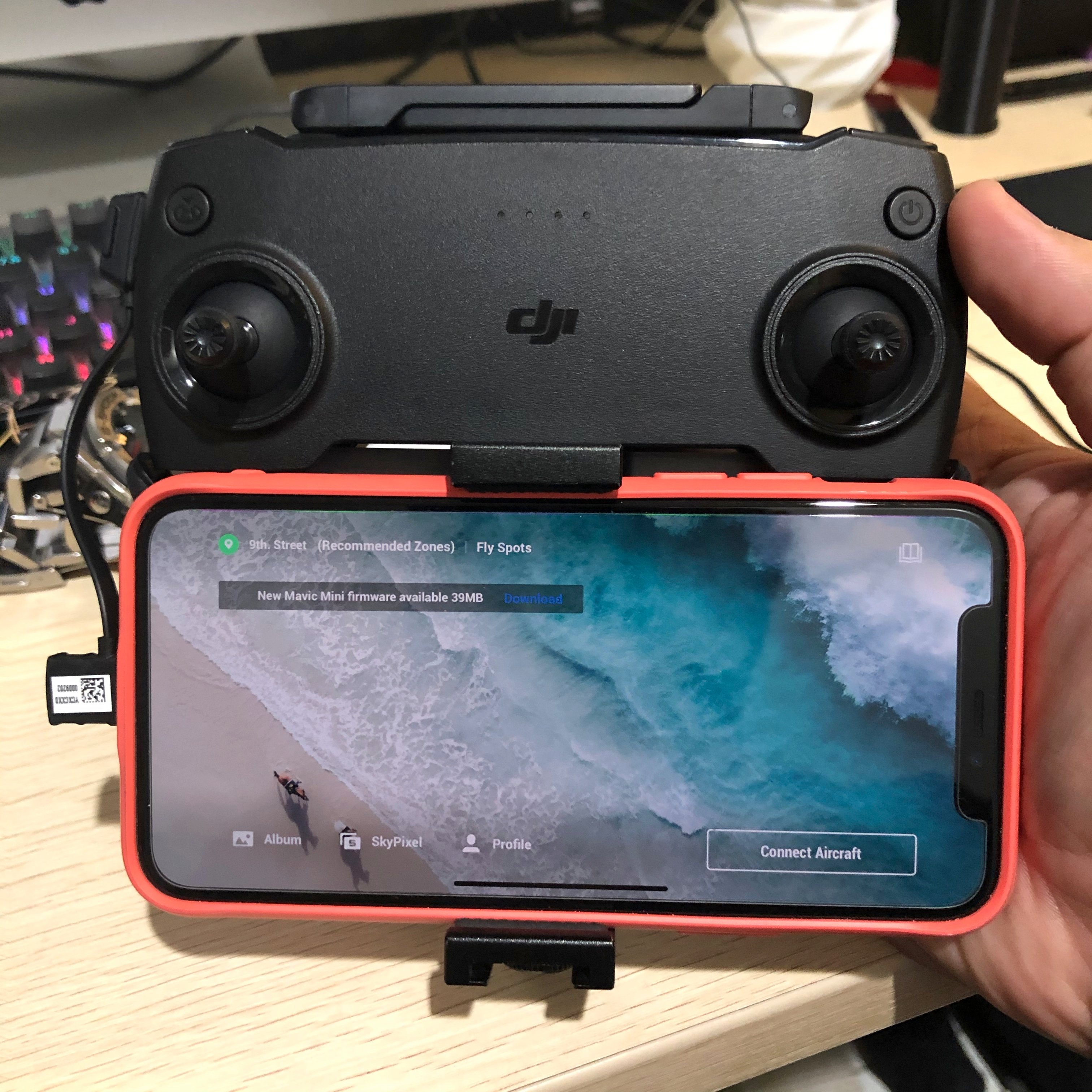 DJI Mavic Mini Phone Ulanzi Holder