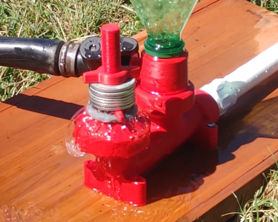 Hydraulic Ram Water Pump - WORKING