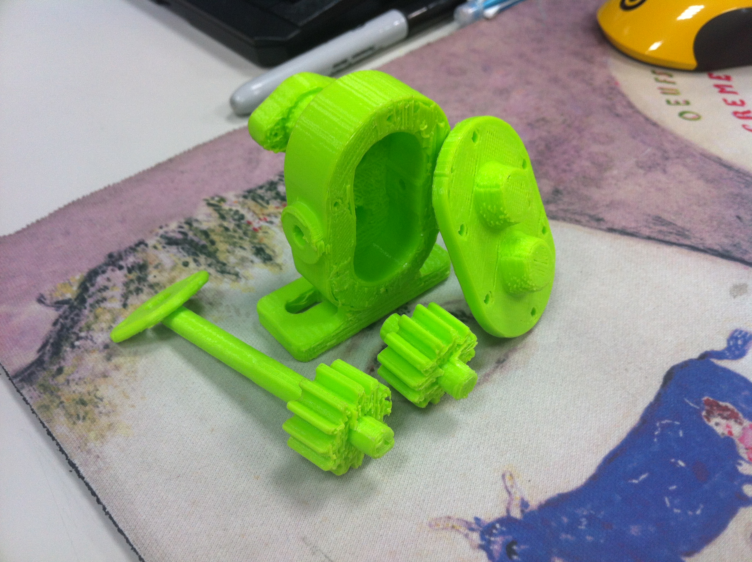gear pump model 齒輪泵模型
