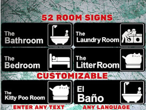 52 Room Signs Like "The Office" Logo