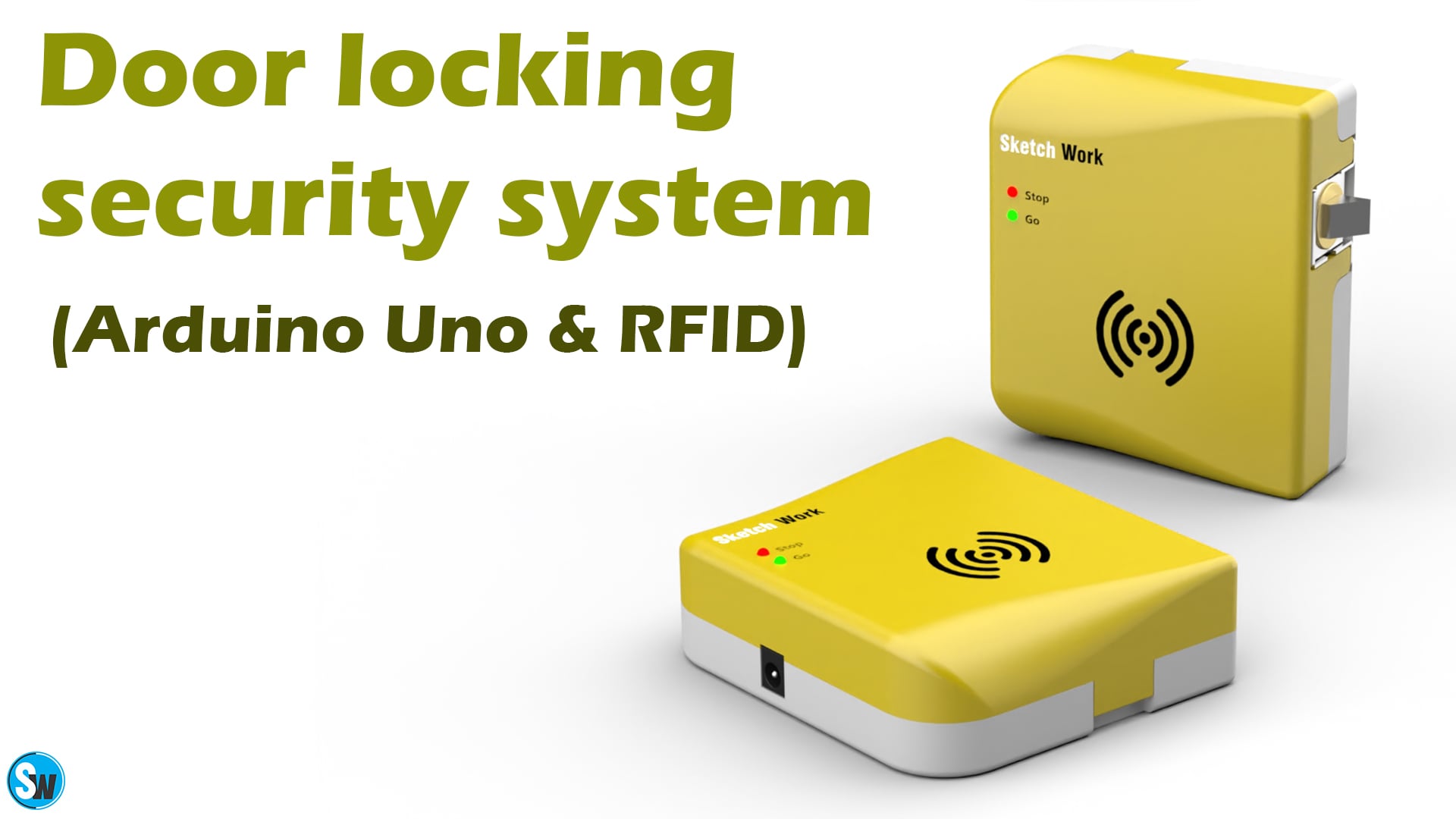 Enclosure design for Door locking security system (Arduino Uno & RFID)