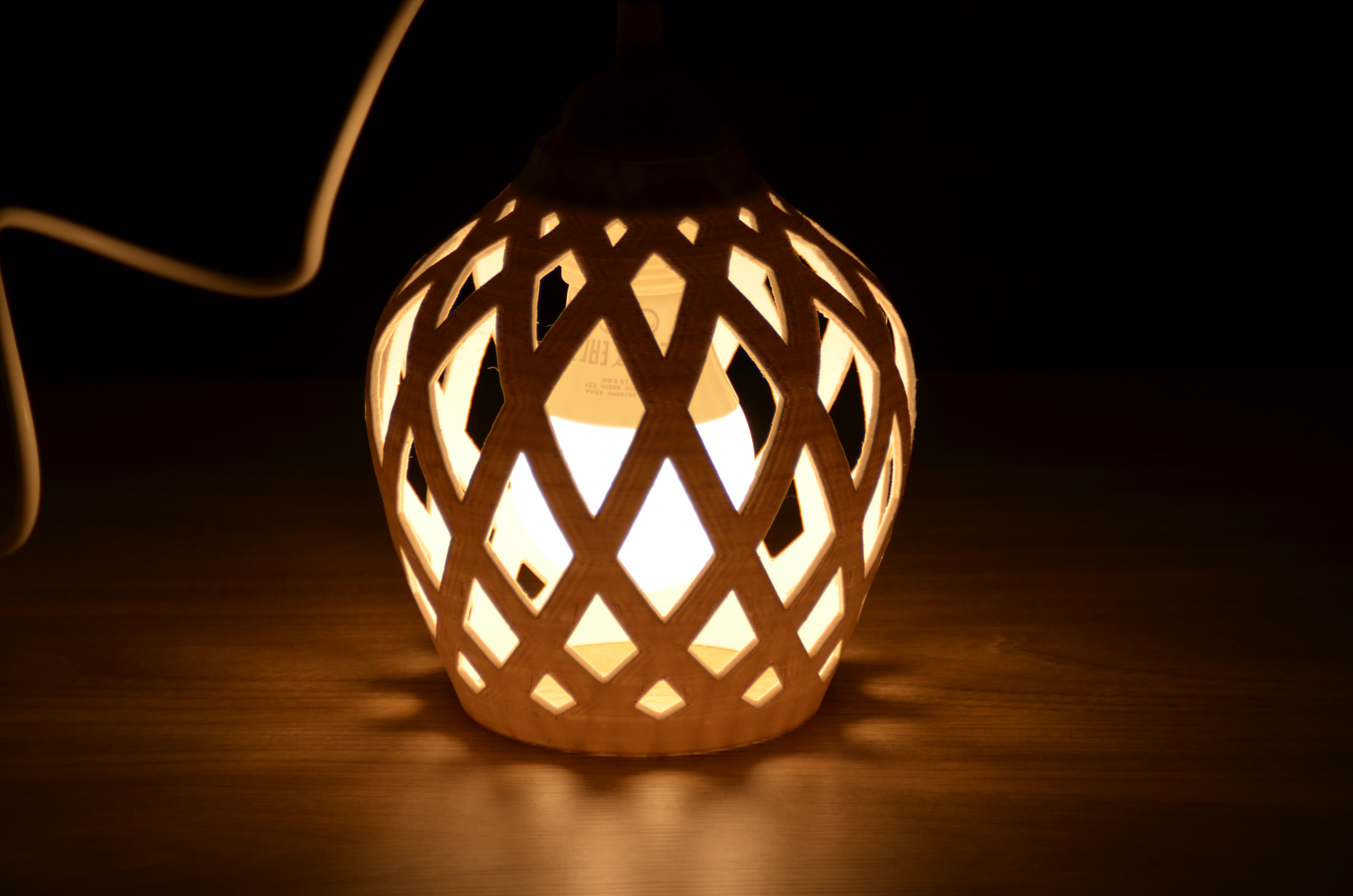 Diamond lampshade