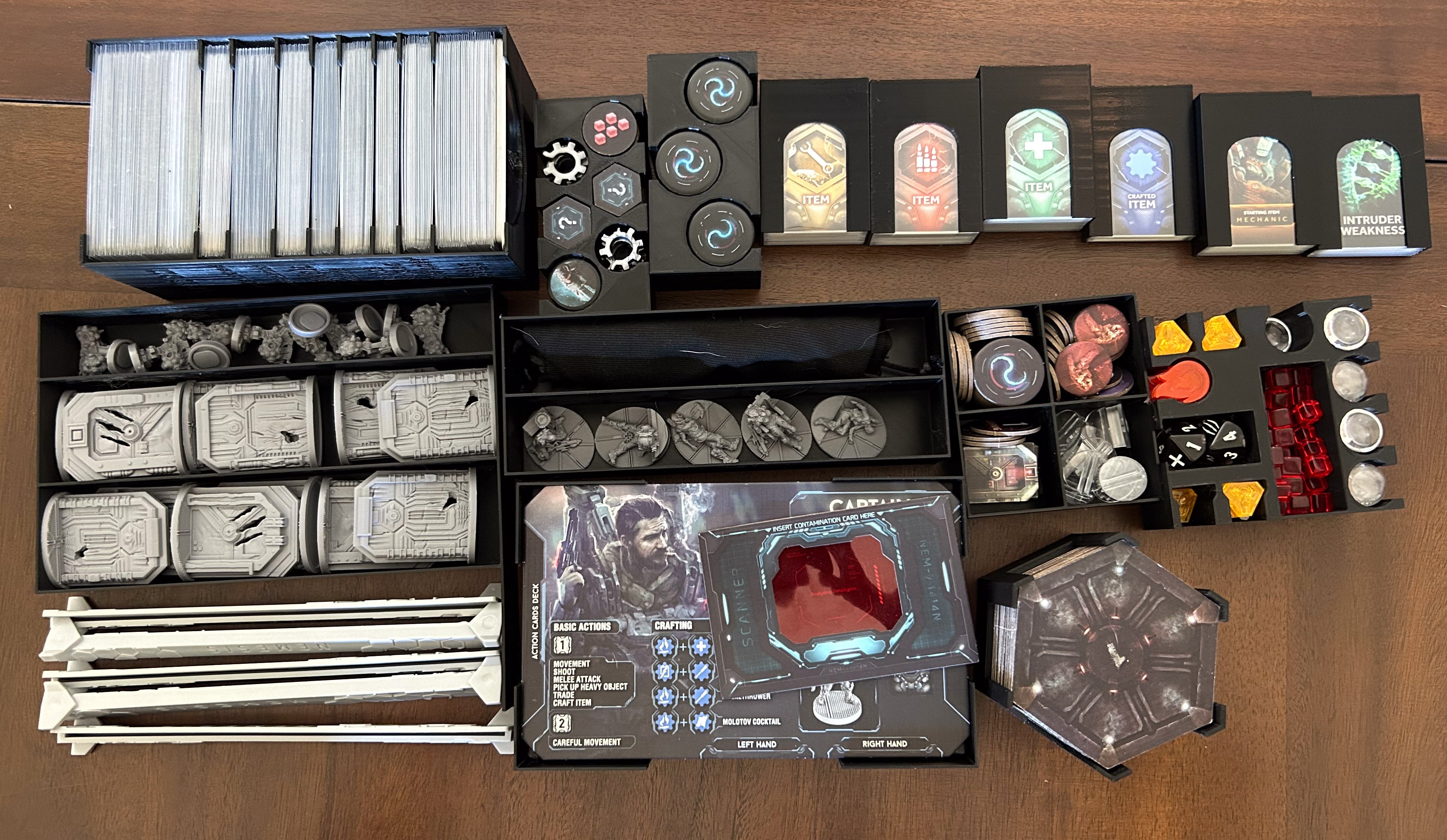 Nemesis Organizer - Sleaved, Medic, Acrylic, Terrain, Promo