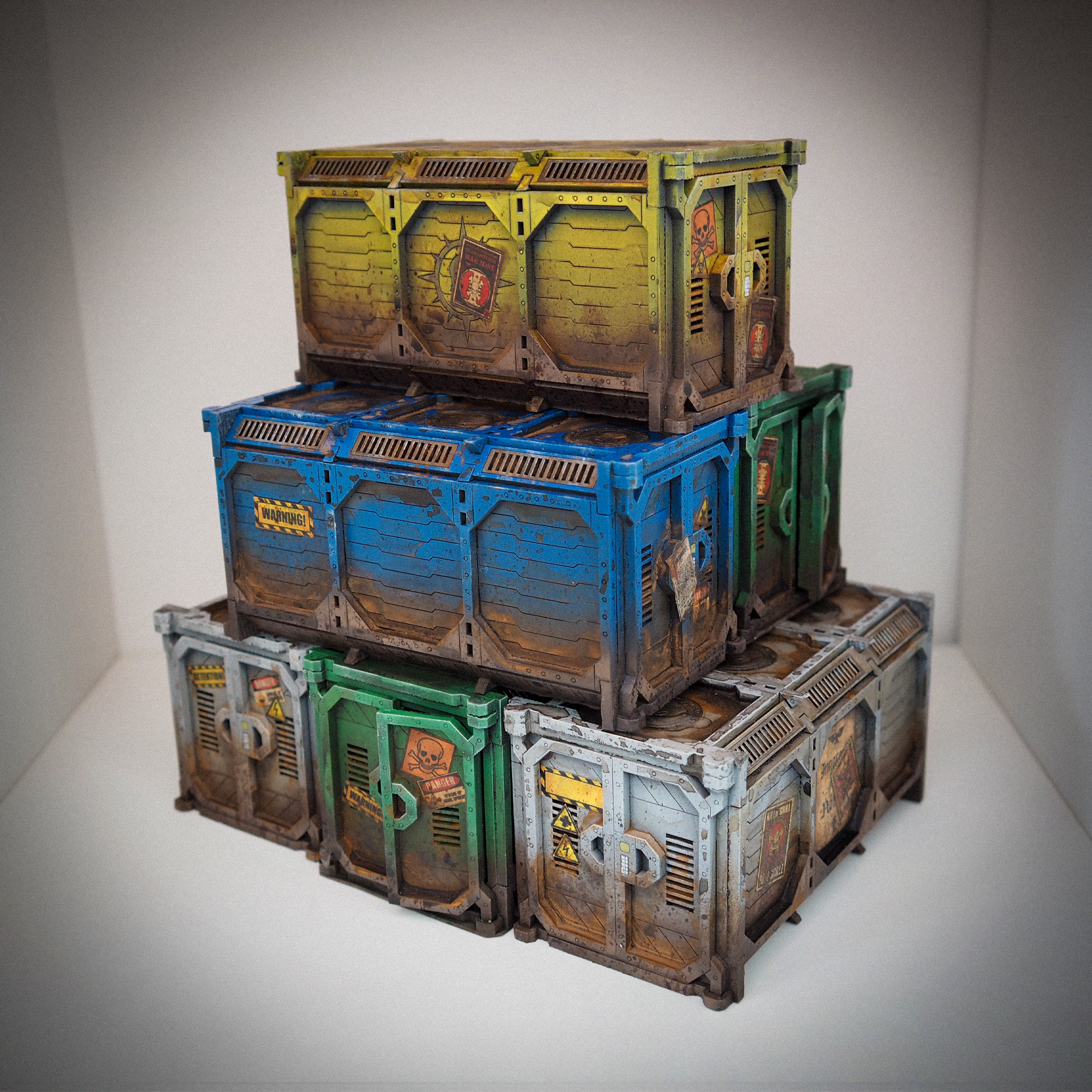 MDF Container - Closed doors