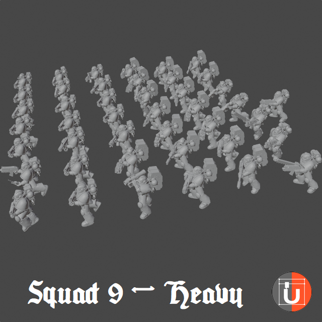 Space Soldiers - Squad 9 (Heavy)
