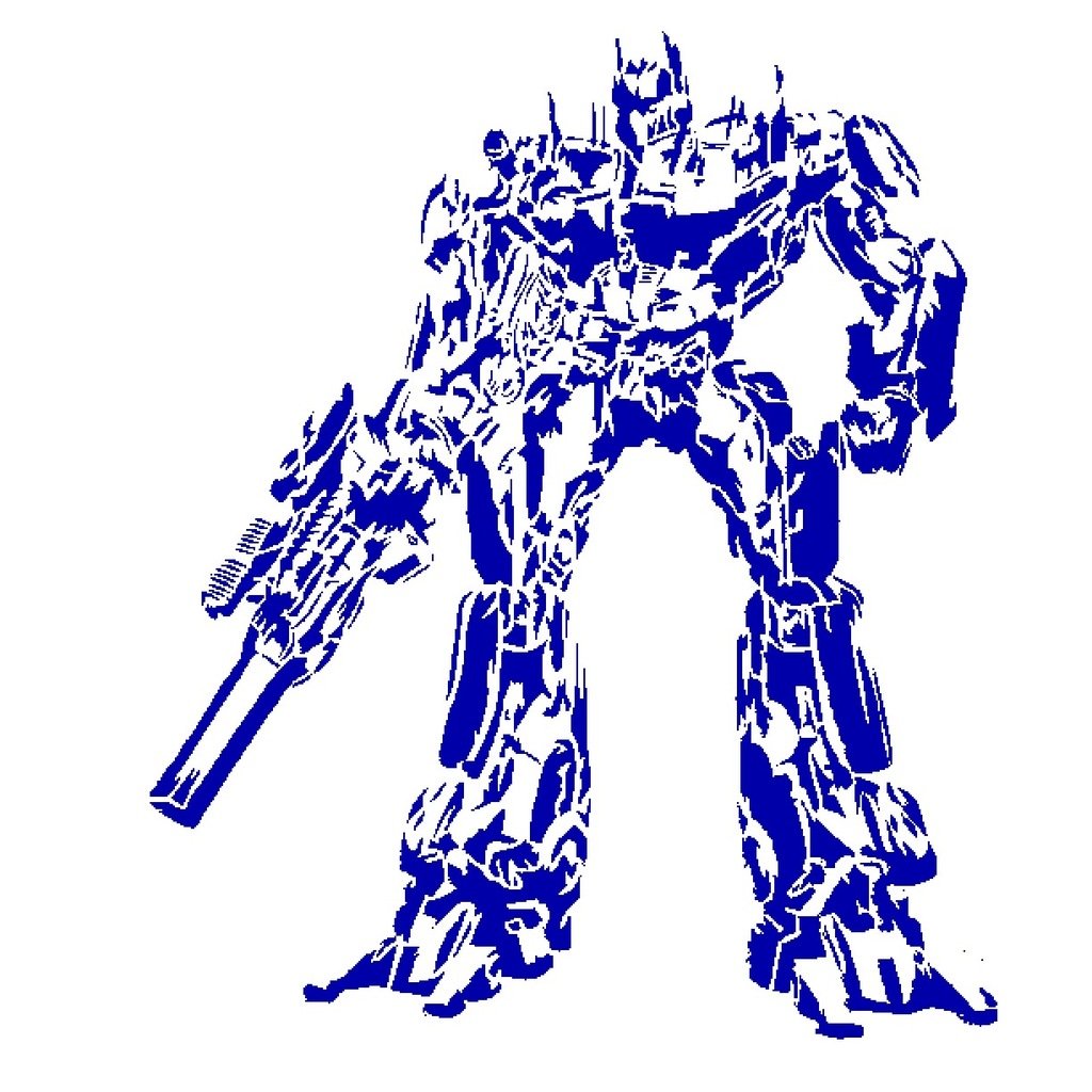 Optimus Prime stencil 2