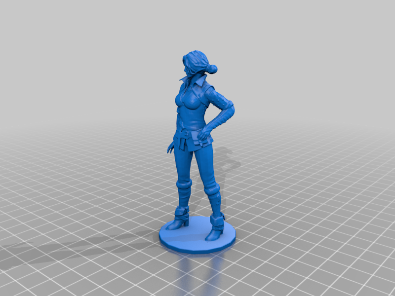 Triss - The Witcher (smoothed and repaired)