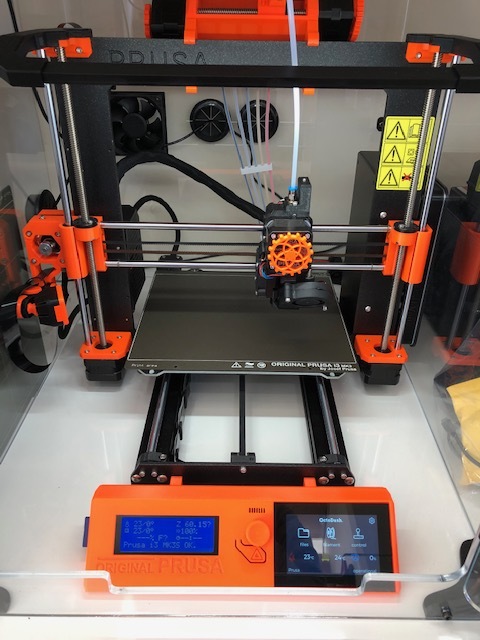 PRUSA MK3S Front panel for DSI OSOYOO 3.5" touch screen