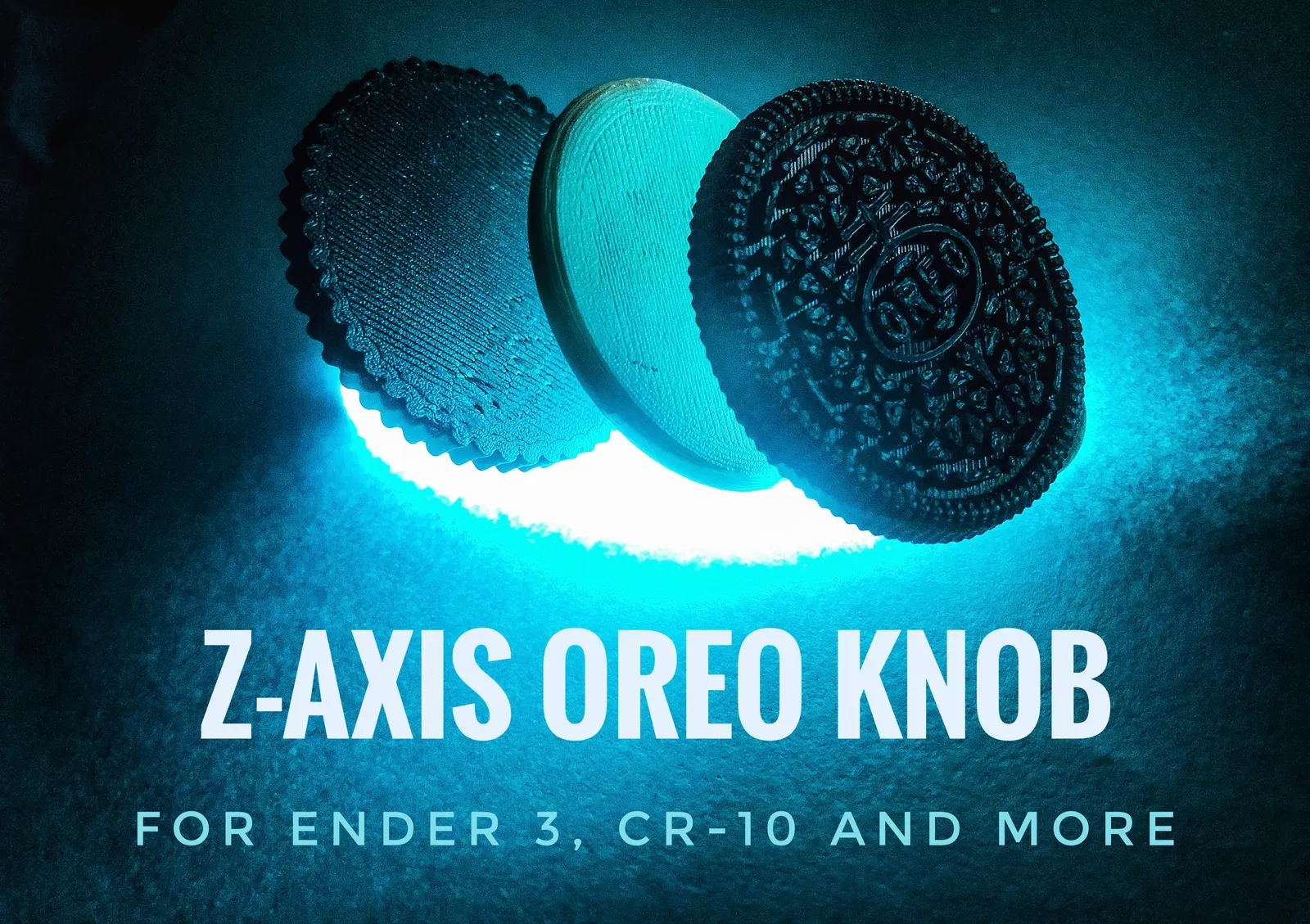 Z-Axis OREO Knob - Ender 3, Ender 3 Pro, CR-10, CR-10 mini, Hictop, Tevo Tornado and similar