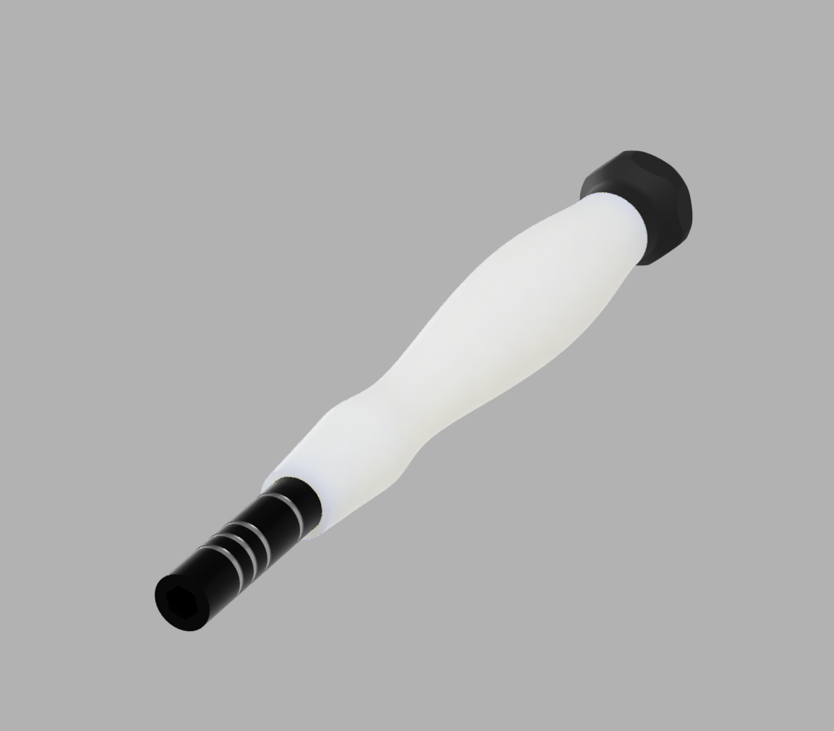 Simple 4mm Screwdriver w/ Swivel top (handle)
