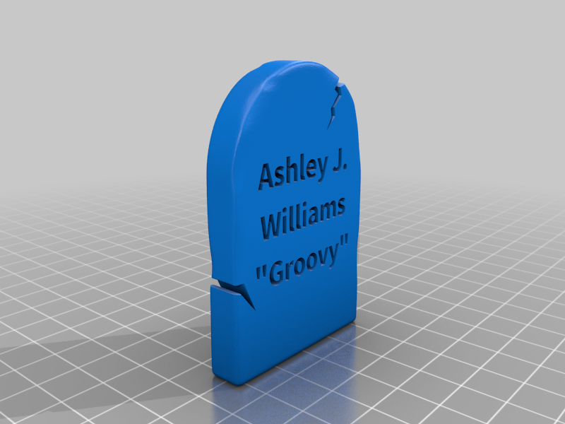 Ash Williams Headstone