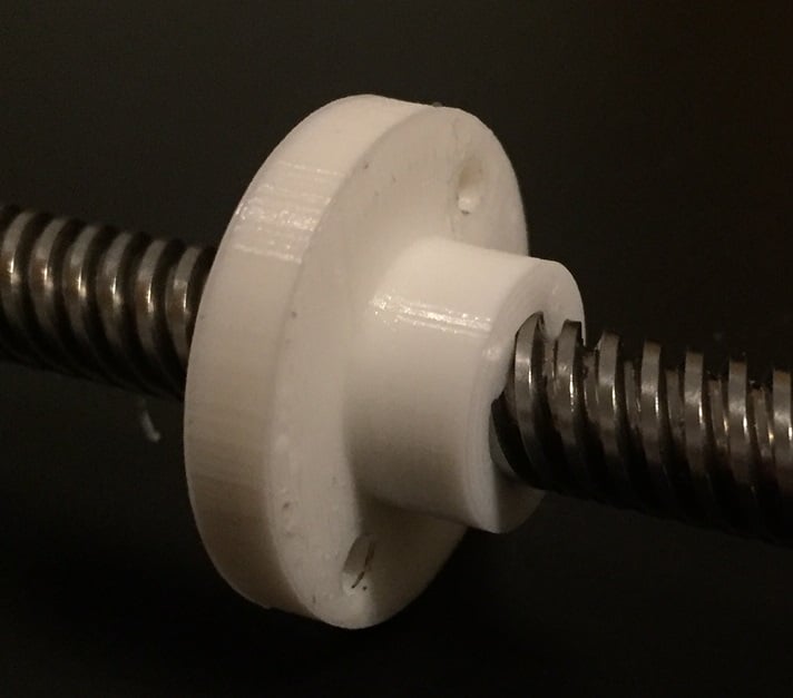 Printable trapezoidal nuts for Prusa i3 MK2