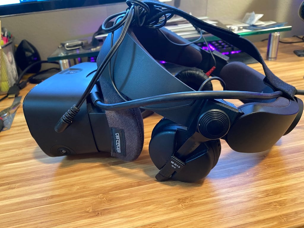 Oculus Rift S Sennheiser HD 25II Headphone Mount