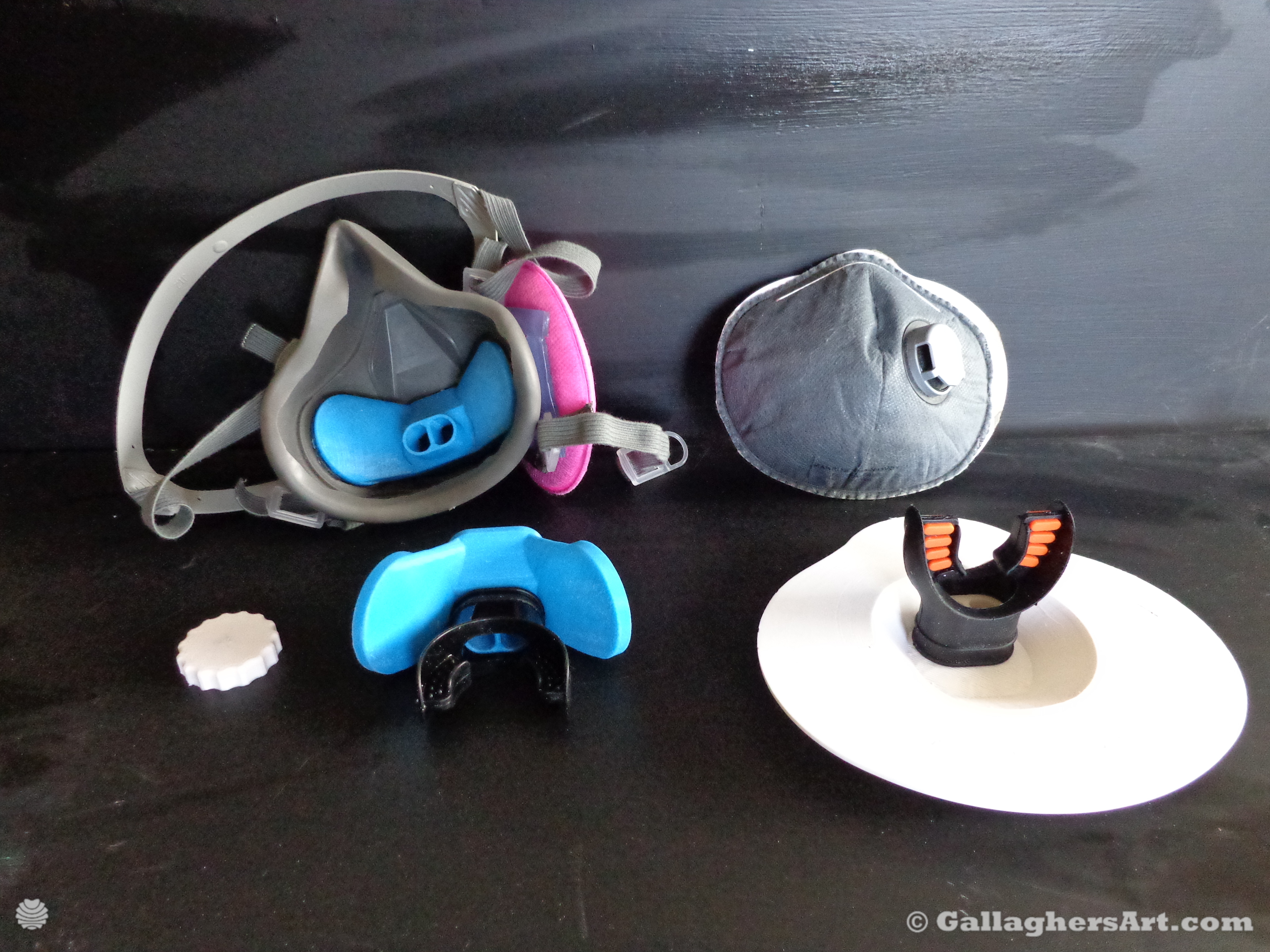 Airtight adapters for Medical Masks and Face Respirators