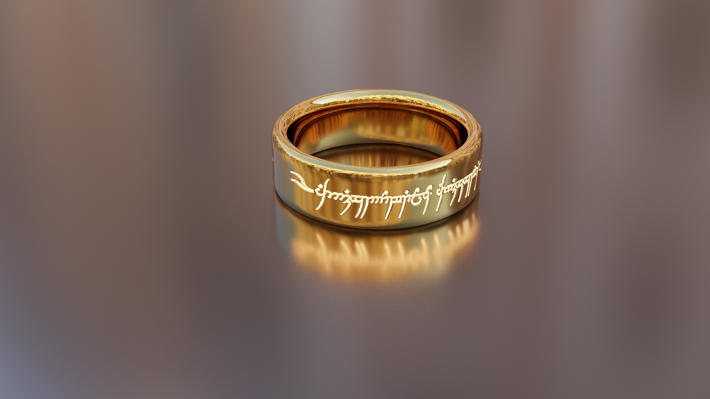 The one ring lord of the rings.