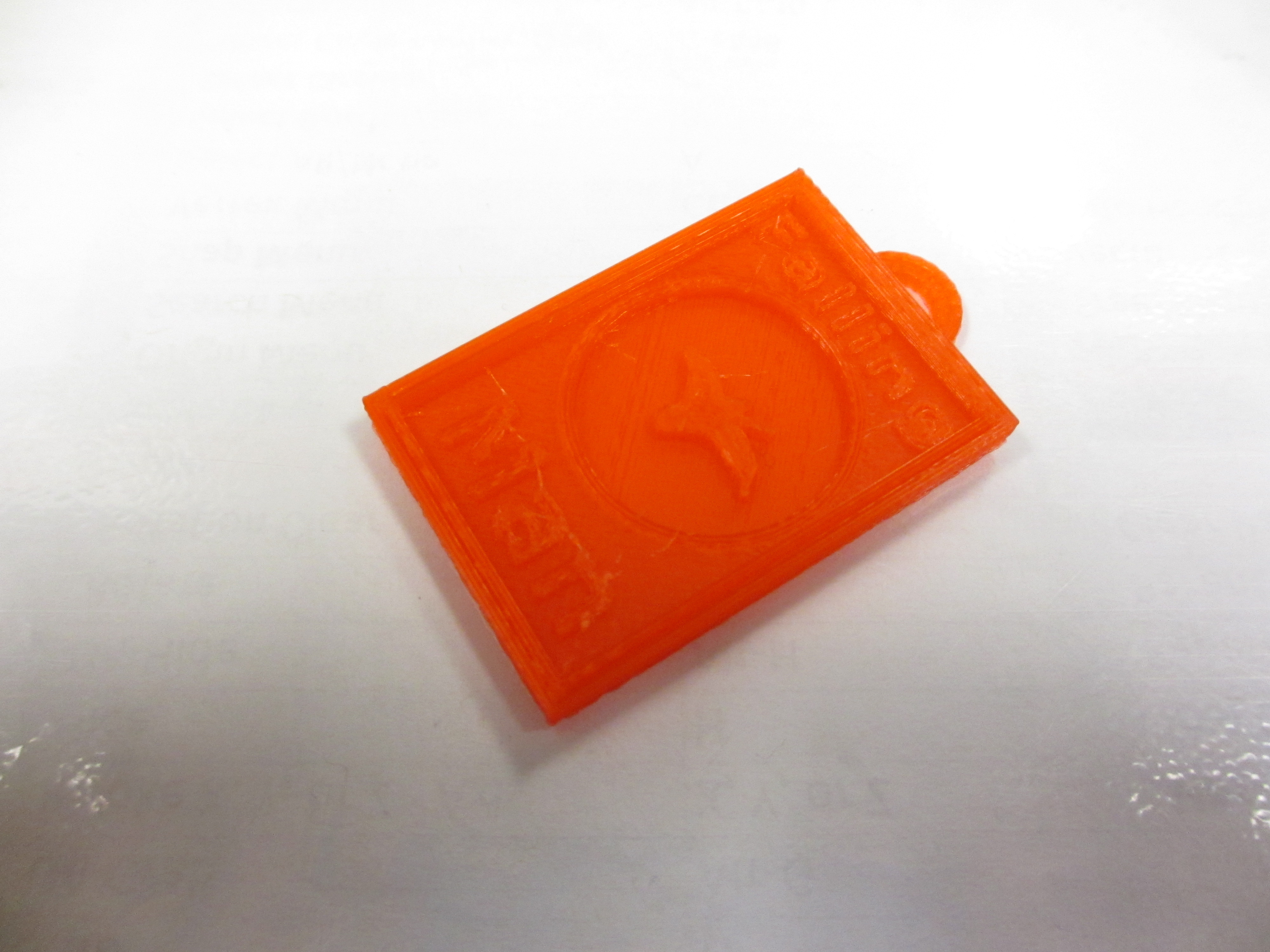 Falling Man Keytag
