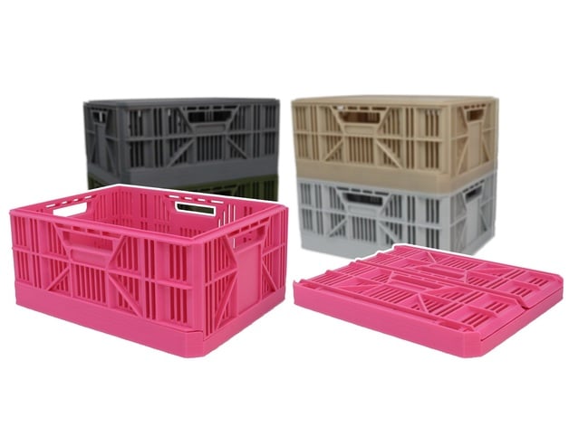 Miniature Collapsible Crate