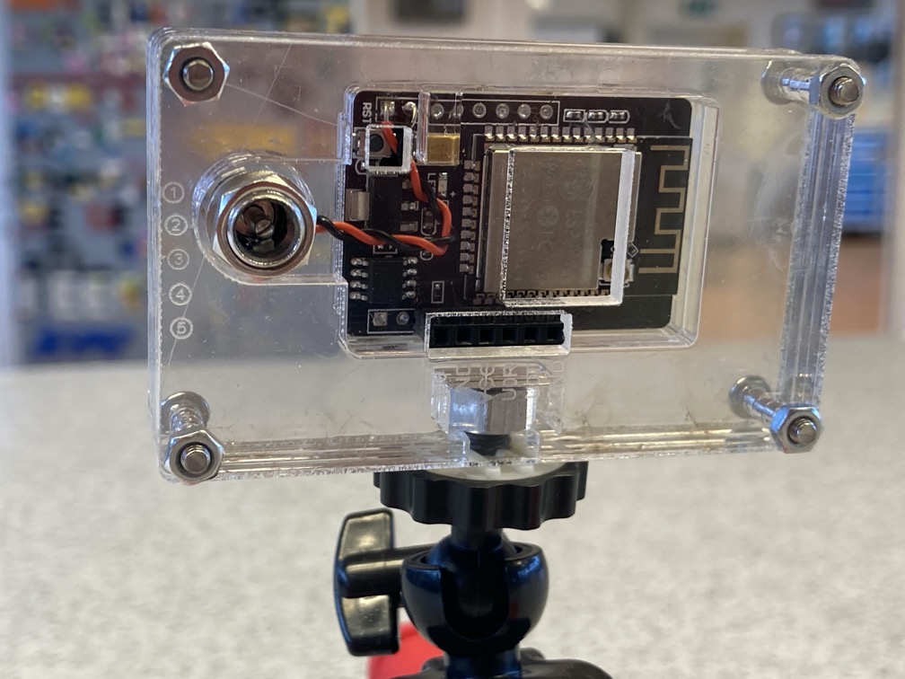 ESP32-cam laser cut acrylic enclosure