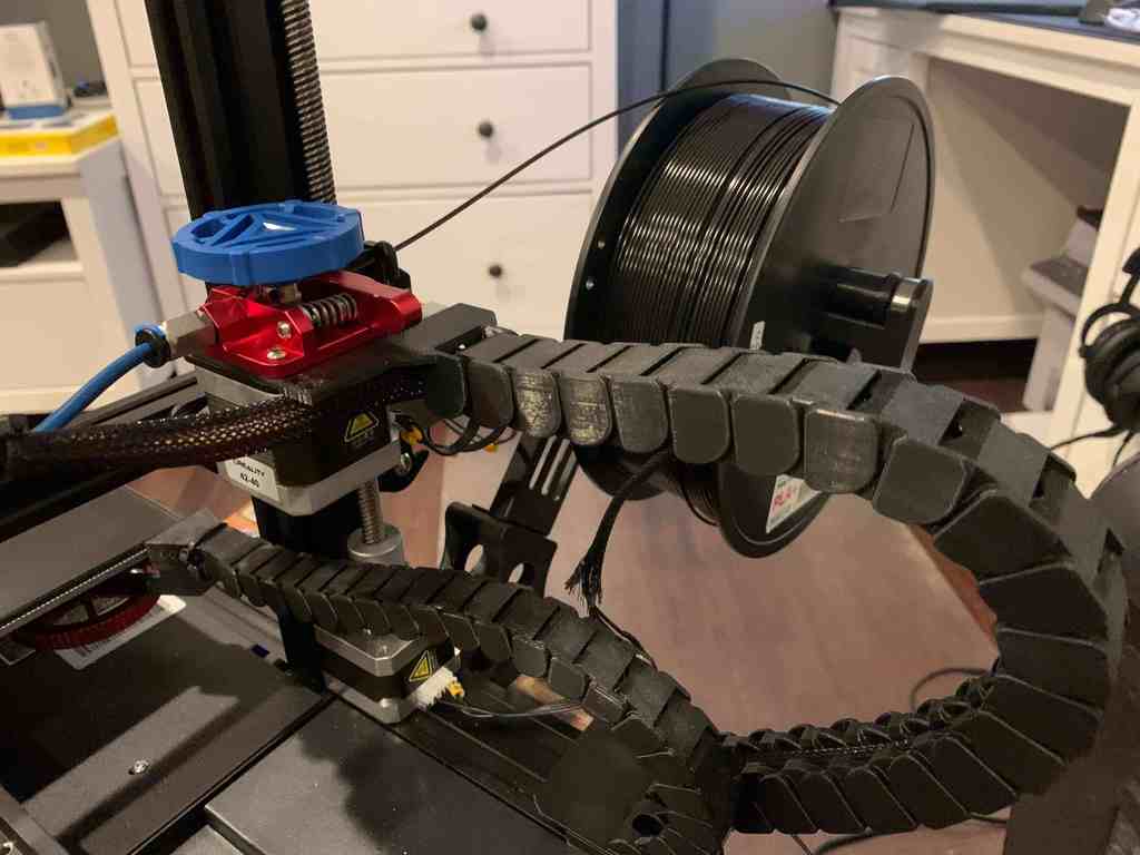 Creality Ender 3 and Ender 3 v2 Cable Chain Link Kit for Z and Y Axis with Mounting brackets