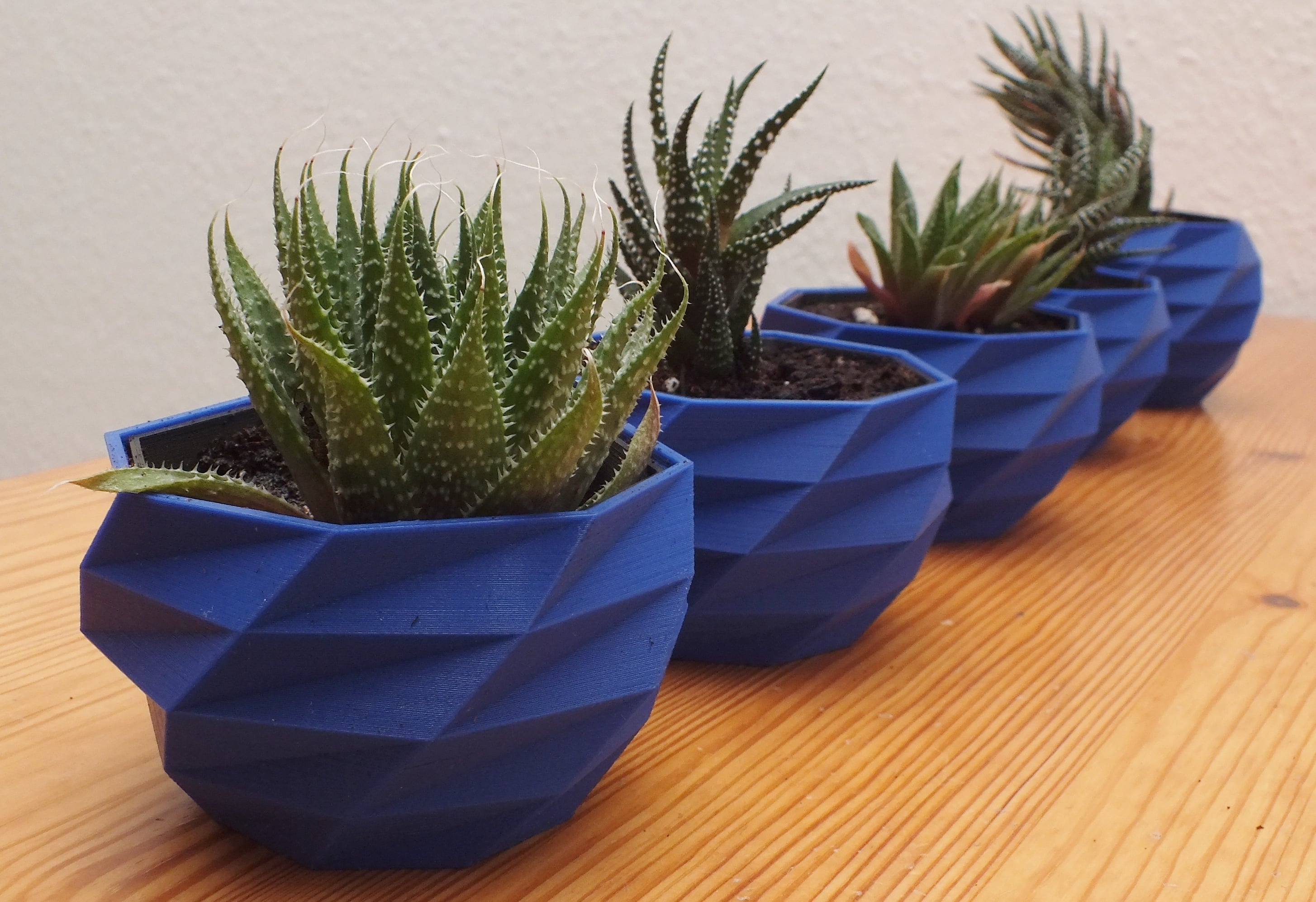 Low Poly Octagonal Planter - Remix
