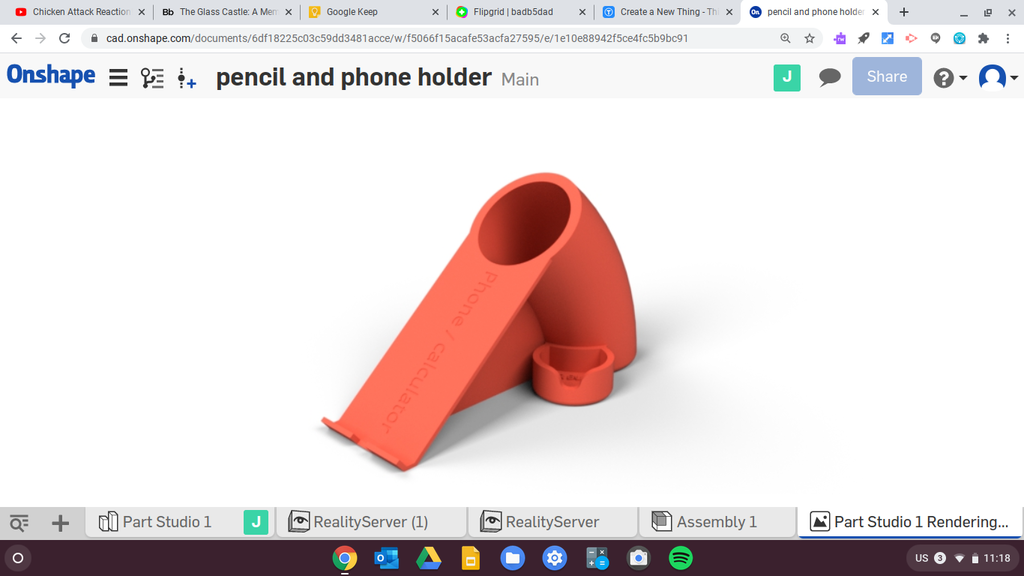 (Student Contest) MakerBot 3D printing competition/ Pencil Holder