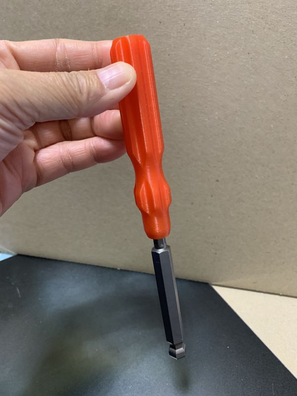Hex Bit Driver and Stand with Latch