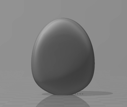 Egg Stress Ball Custom Blank
