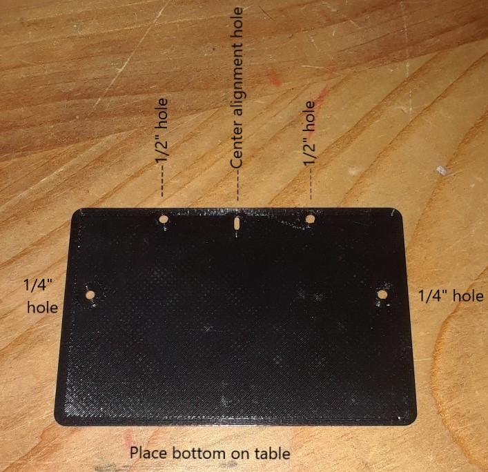 Hobart table limit switch template