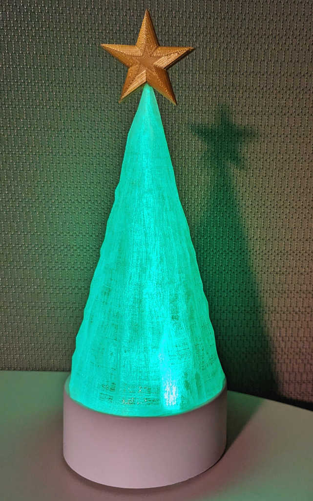 Christmas Tree with two-piece Star