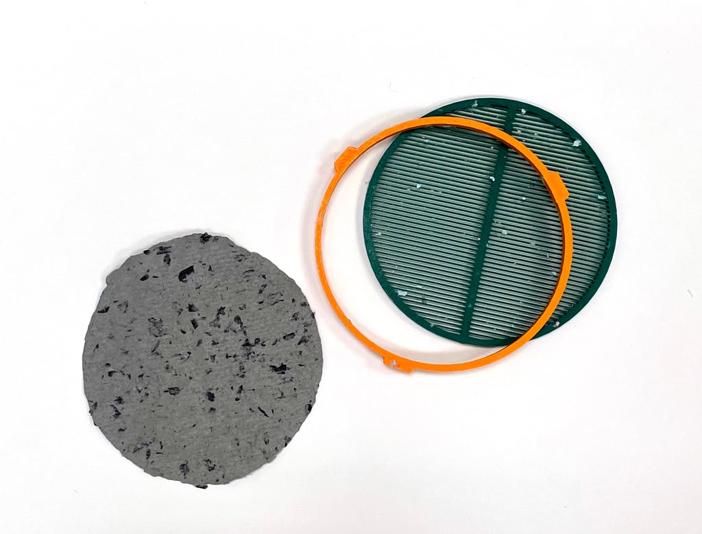 Circle Mold and Deckle for Paper Making