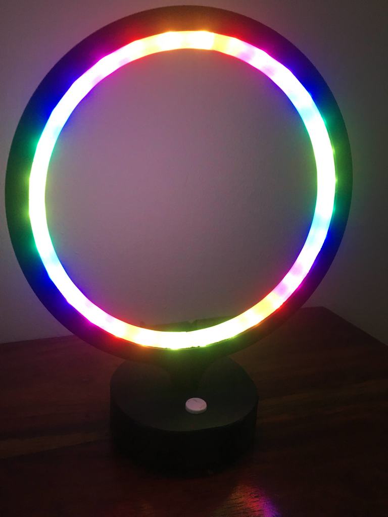 Circle Light - LED Desk Light - ESP32  - WLED