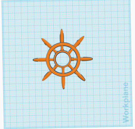 Ship Wheel Fidget Spinner