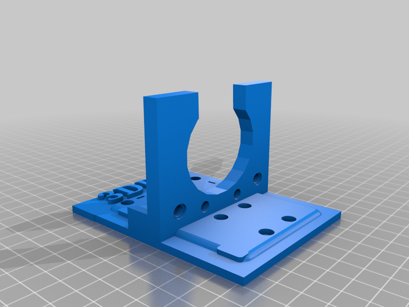 syringe mount for x-axis