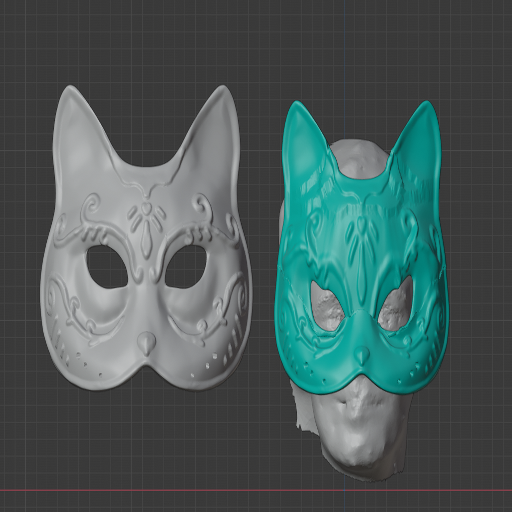 Splicer Cat Mask (Shape variation)