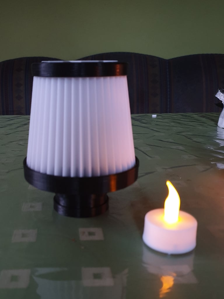 Open Airfilter LED Tealight Holder  / Teelicht Lampe -Update!-