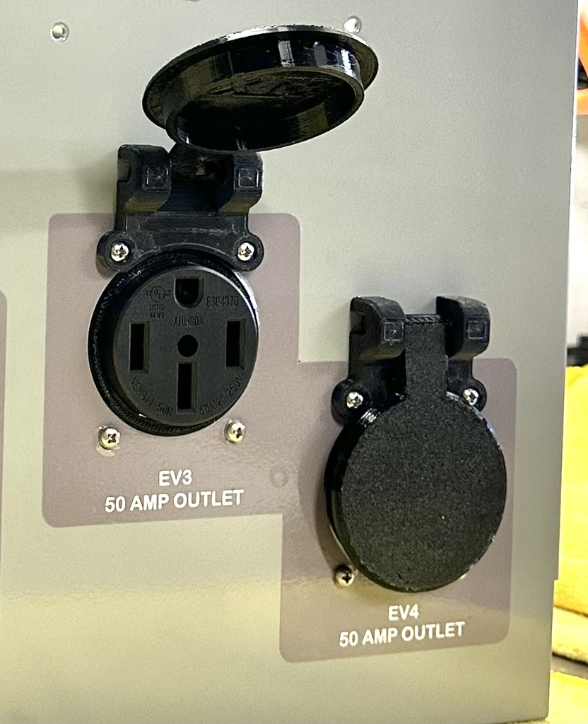 Weather Protection for 50 amp outlet