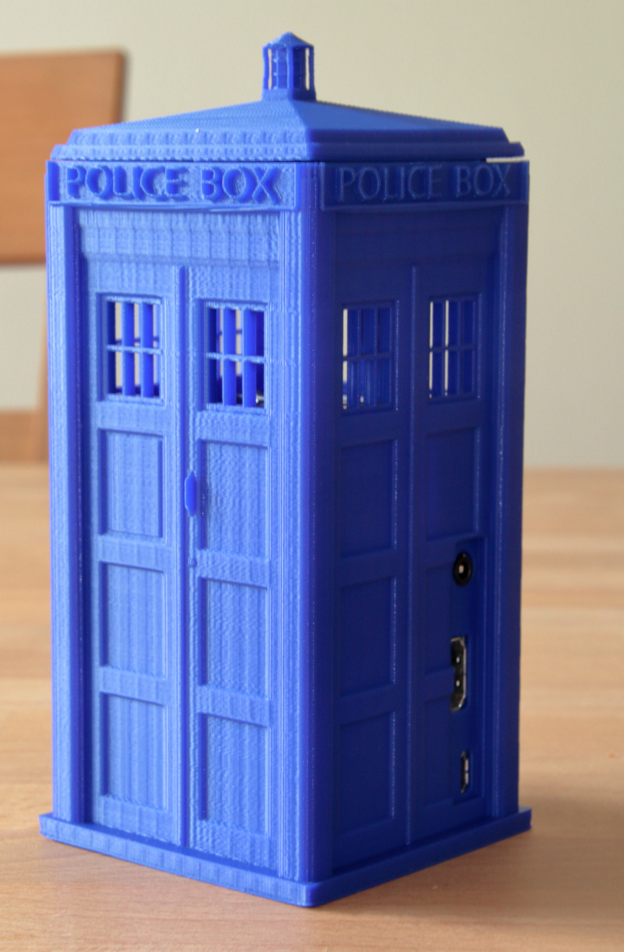 TARDIS case with removable Top for Raspberry Pi 2/3
