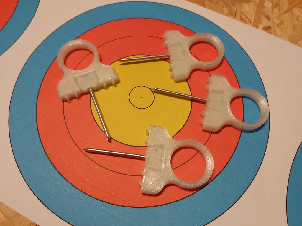 Archery Target Face Pin