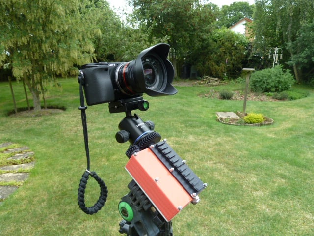 Geared tracker for astrophotography
