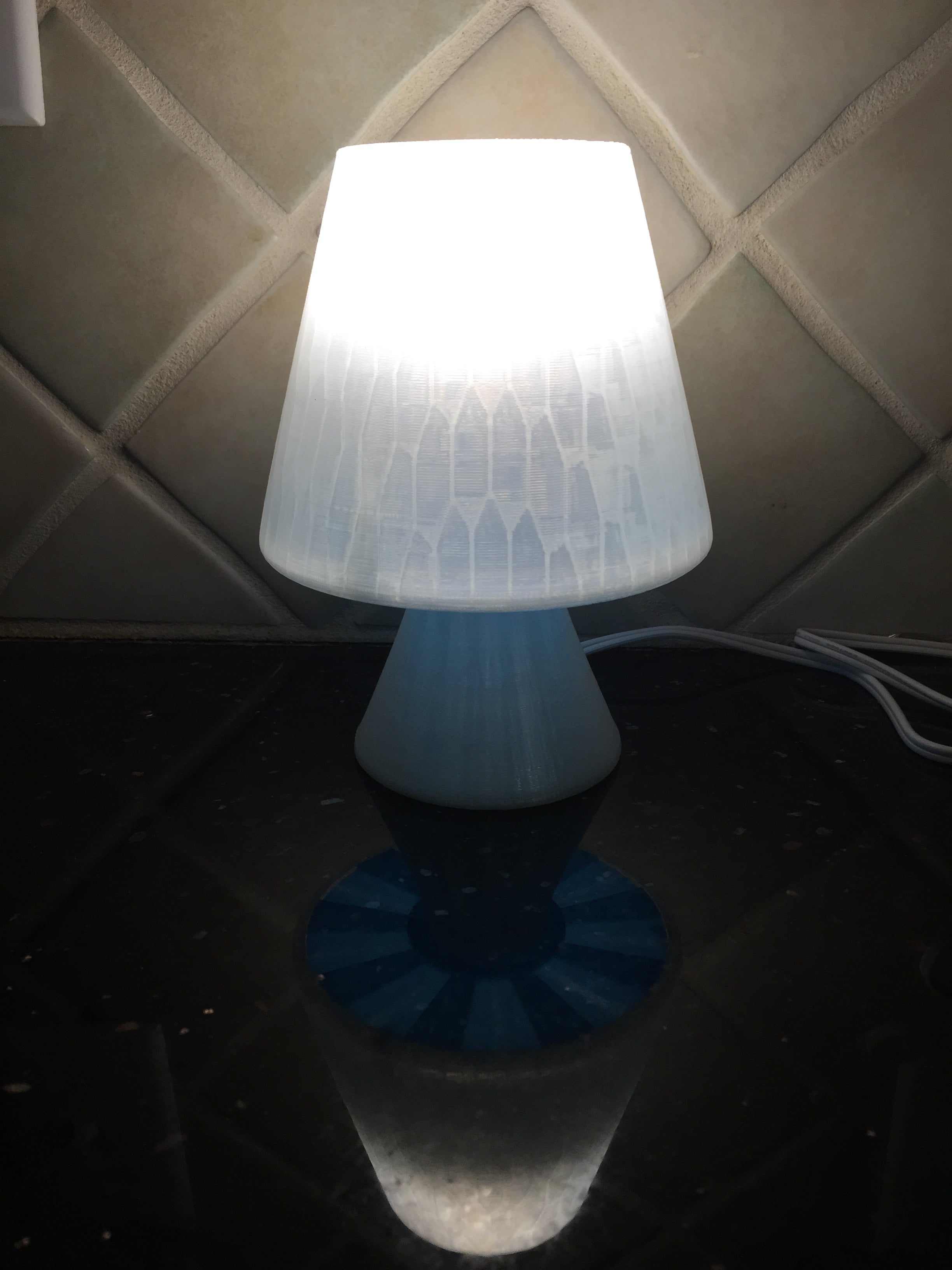 Mushroom inspired Lamp or LED Tea Light