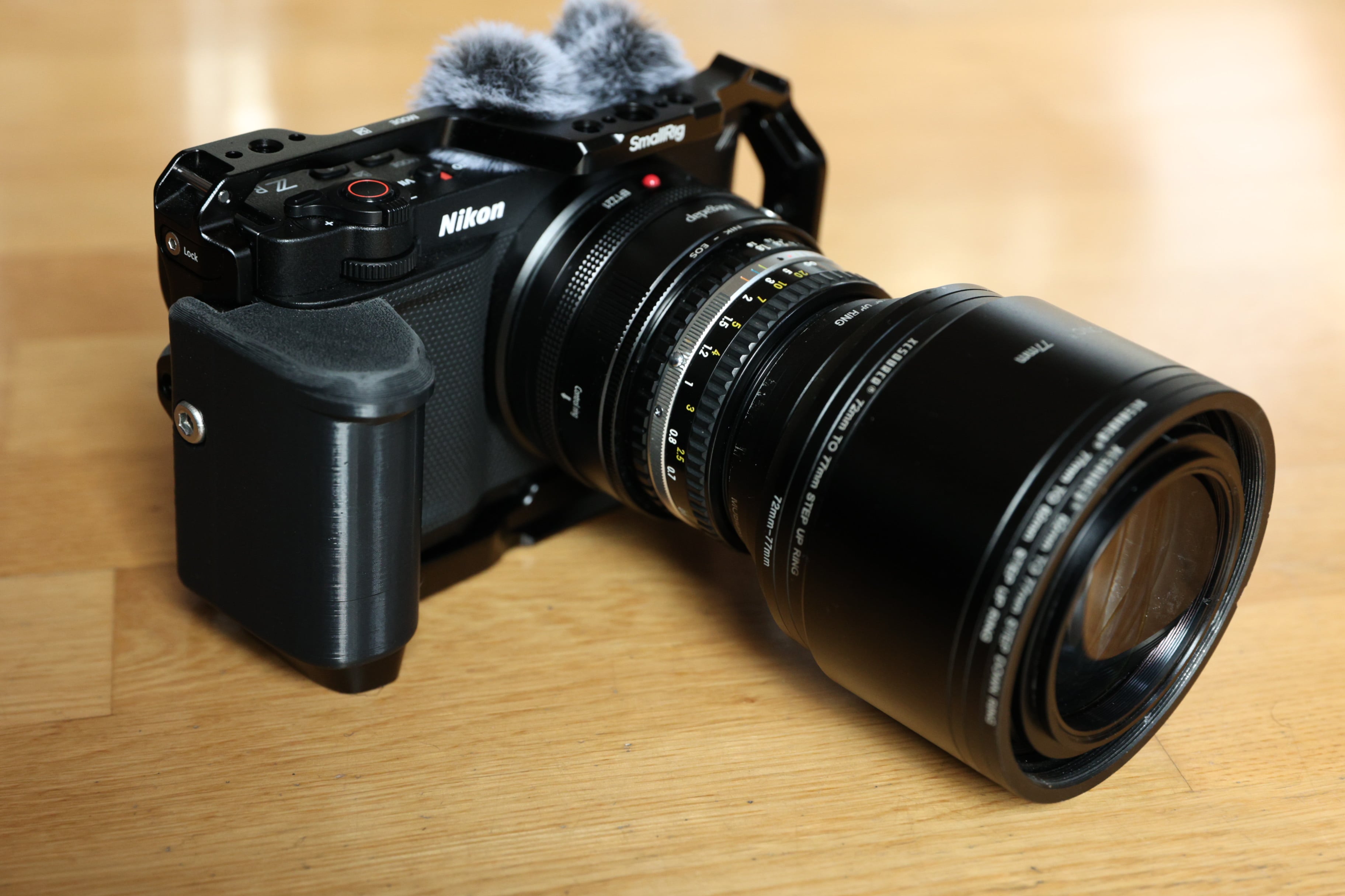 Nikon ZR Grip for Smallrig Cage