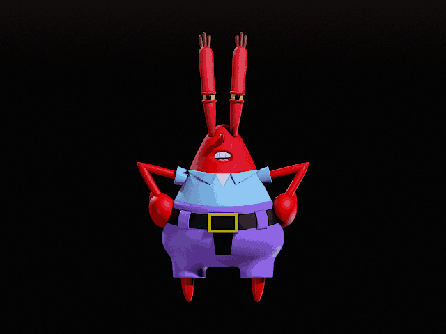 Miniatura 2 do modelo 3D Mr.Krabs