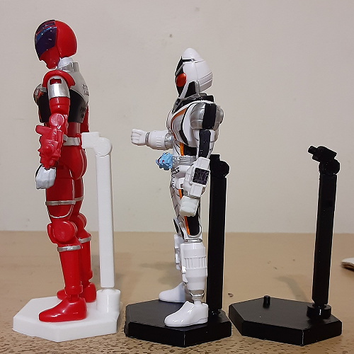 Hex stand for 4 inch (1:18 scale) figures