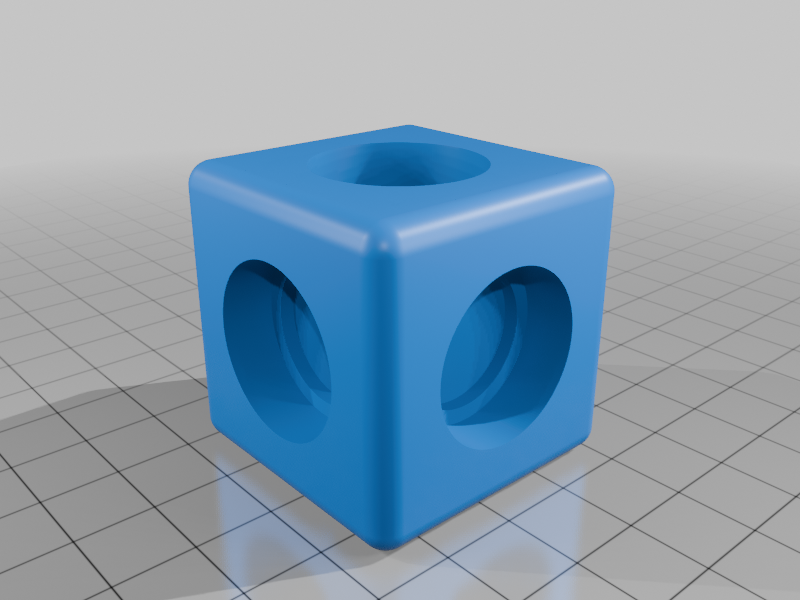 Parametric Cube Fidget Spinner