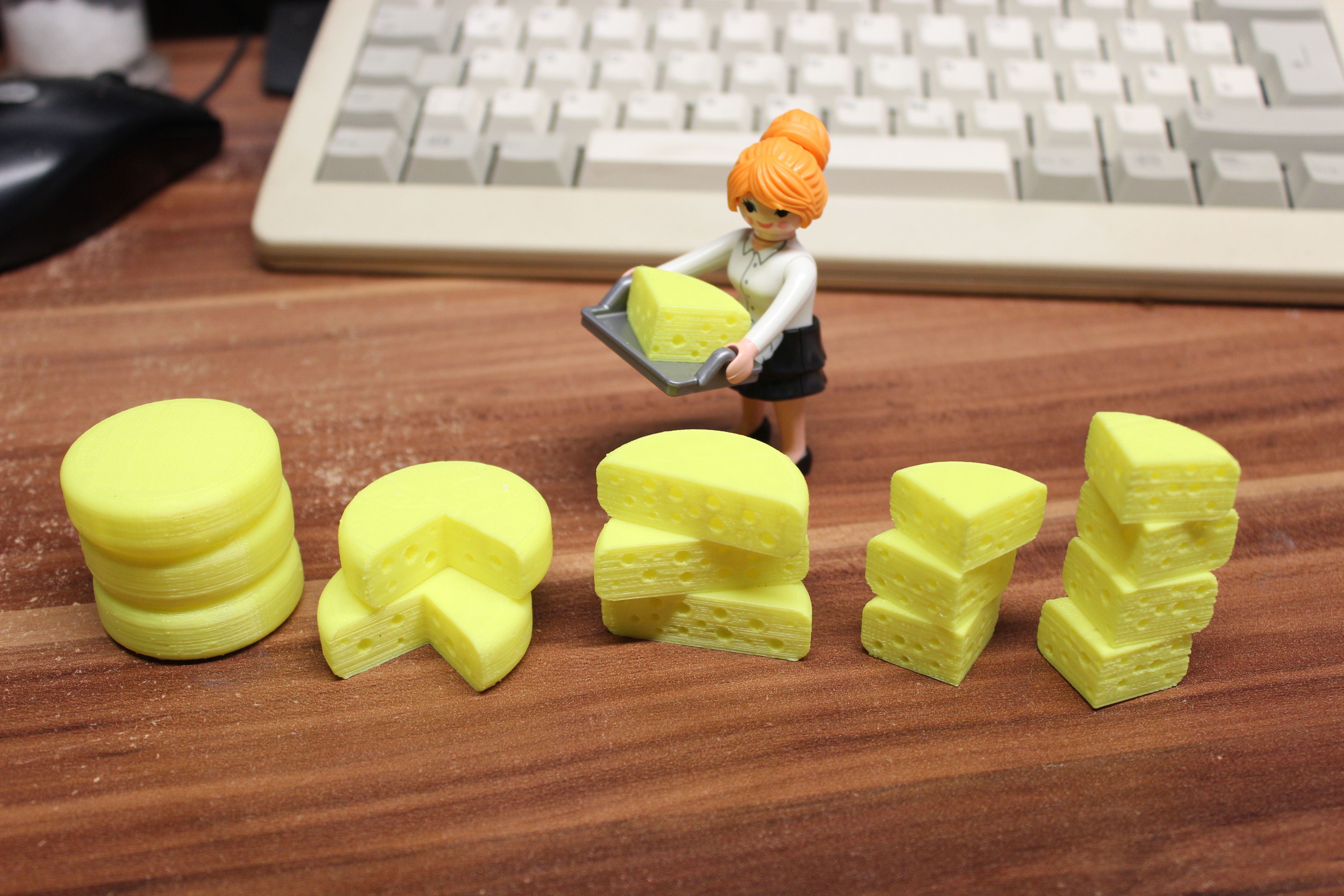 cheese set [playfab 183004 - playmobil compatible]