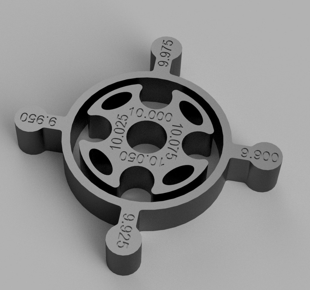 3D print tolerance gauge